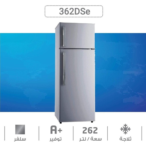 Refrigerator 262L Defrost Silver NE