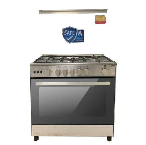 [6F8620Sf] Cooker 80 Stainless Steel with Fan Newton