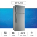 Refrigerator 400L Silver Defrost