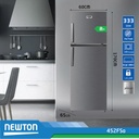 Refrigerator NoFrost 2door 356Ltr Silver Newton