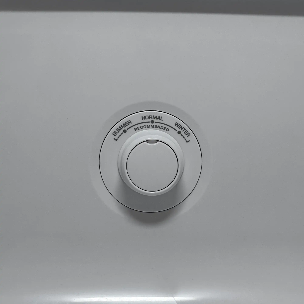Refrigerator NoFrost 552L Silver control panel