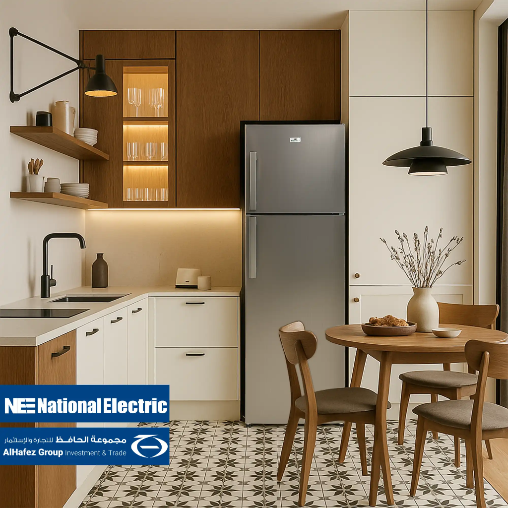 Refrigerator NoFrost 262Liter - Silver mockup