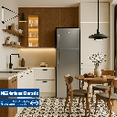 Refrigerator NoFrost 262Liter - Silver mockup