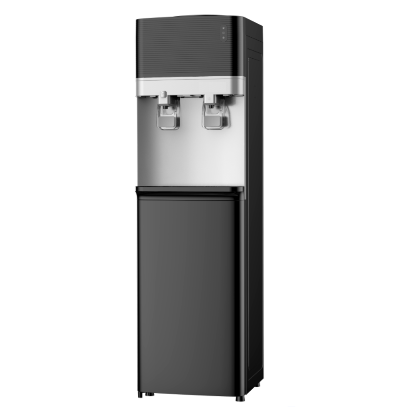 Water Cooler Stand Black Chrome